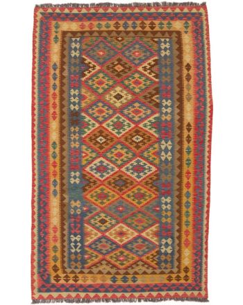 Flachgewebeteppich Kelim Afghan