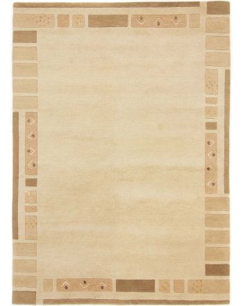 Wollteppich Nepal Jaipur Beige