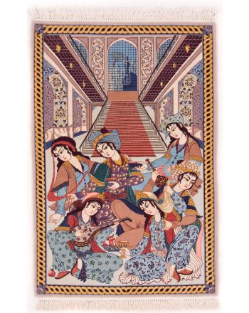 Isfahan Teppich