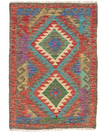 Flachgewebeteppich Kelim Afghan