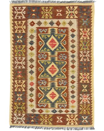 Flachgewebeteppich Kelim Afghan