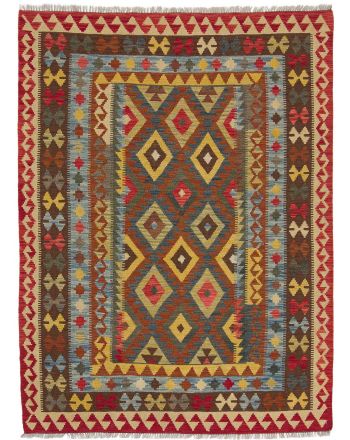 Flachgewebeteppich Kelim Afghan