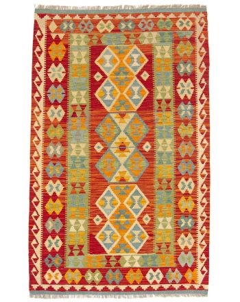 Flachgewebeteppich Kelim Afghan