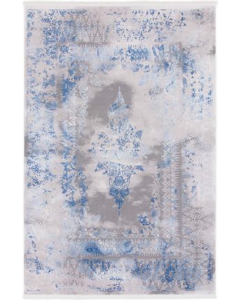 Vintage Teppich Florena Blau