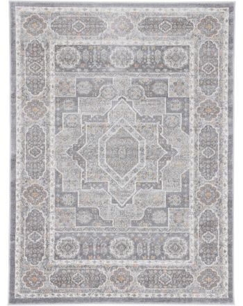 Mamluk Nisa Teppich Grau
