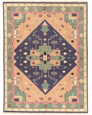 Flachgewebeteppich Kelim India