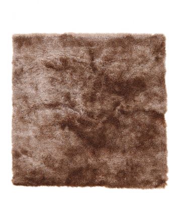 Hochflorteppich Breeze Quadratisch Beige