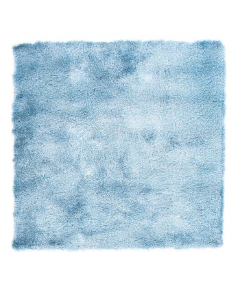 Hochflorteppich Breeze Quadratisch Hellblau