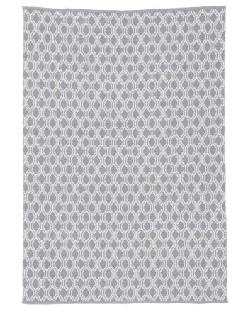 In- & Outdoor Teppich aus recyceltem Material Grau