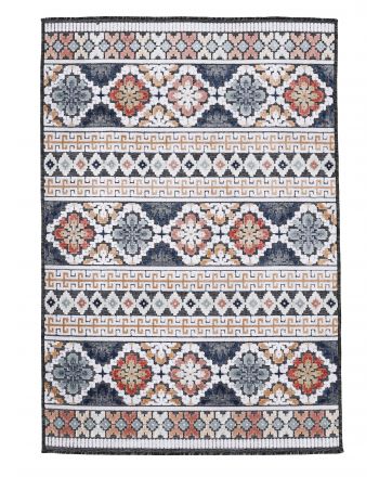 In- & Outdoor Teppich Deja Dunkelblau