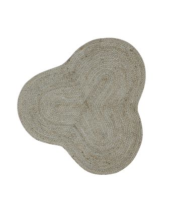 Juteteppich Alia Taupe