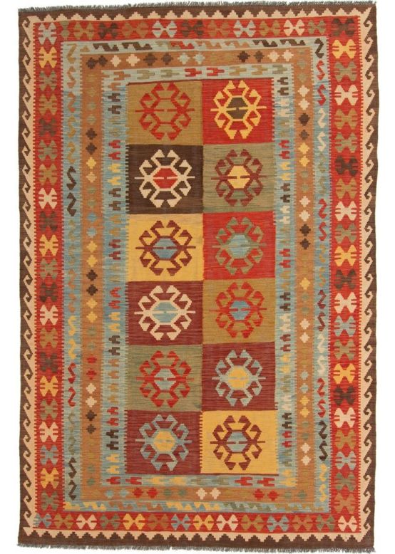 Flachgewebeteppich Kelim Afghan