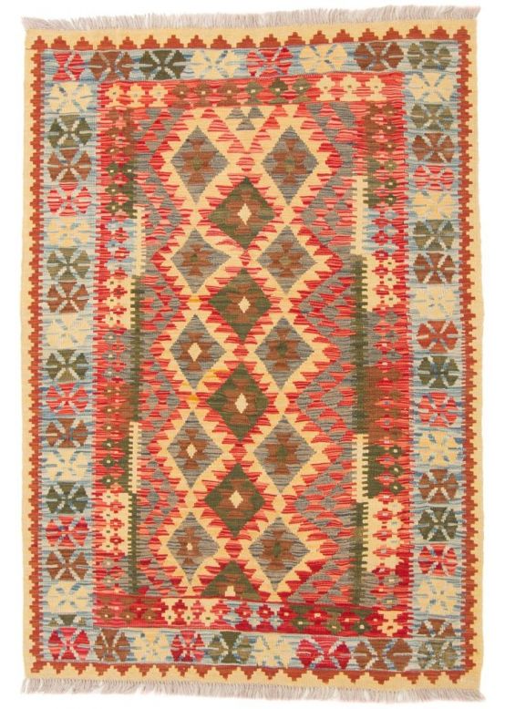 Flachgewebeteppich Kelim Afghan