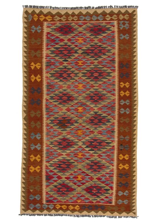 Flachgewebeteppich Kelim Afghan