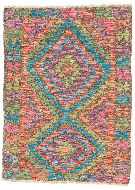 Flachgewebeteppich Kelim Afghan