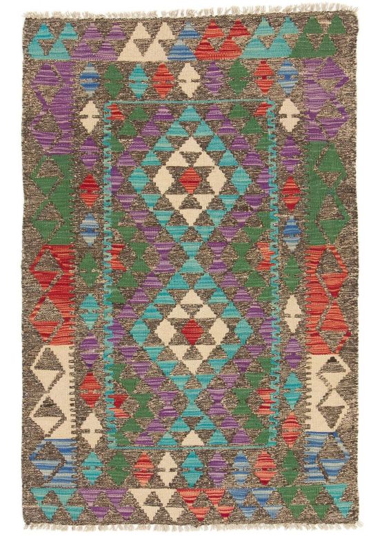 Flachgewebeteppich Kelim Afghan