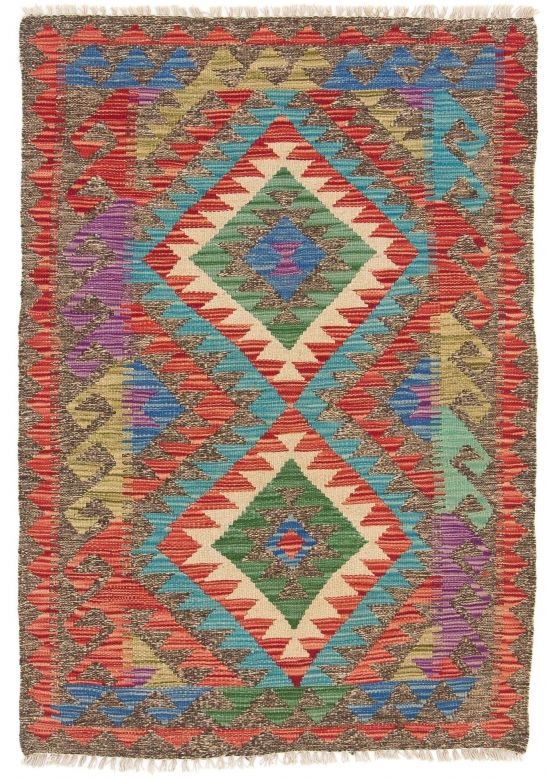 Flachgewebeteppich Kelim Afghan