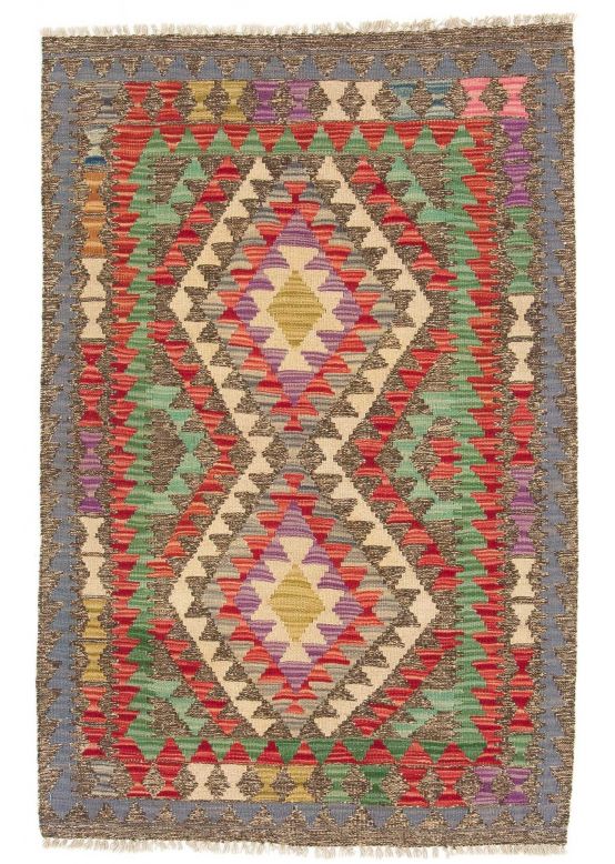 Flachgewebeteppich Kelim Afghan