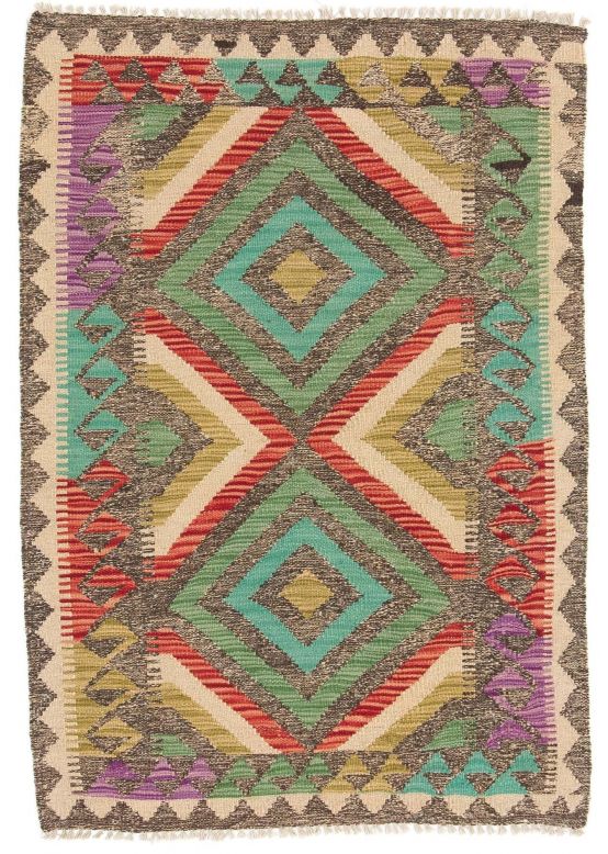 Flachgewebeteppich Kelim Afghan