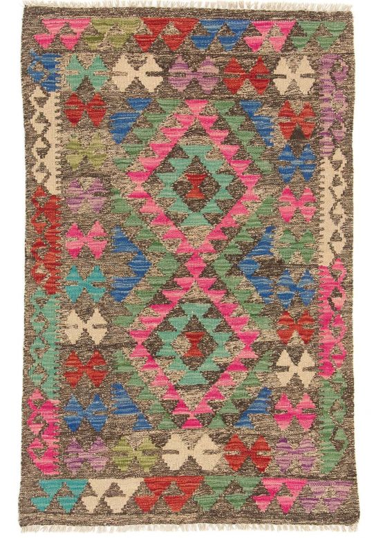 Flachgewebeteppich Kelim Afghan