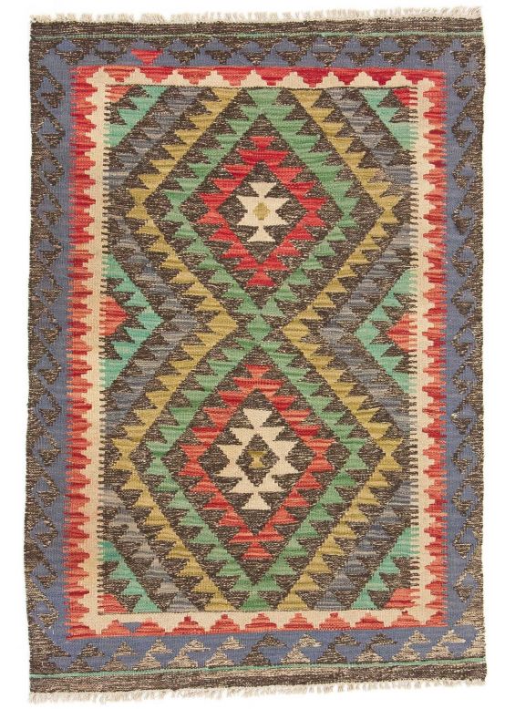 Flachgewebeteppich Kelim Afghan