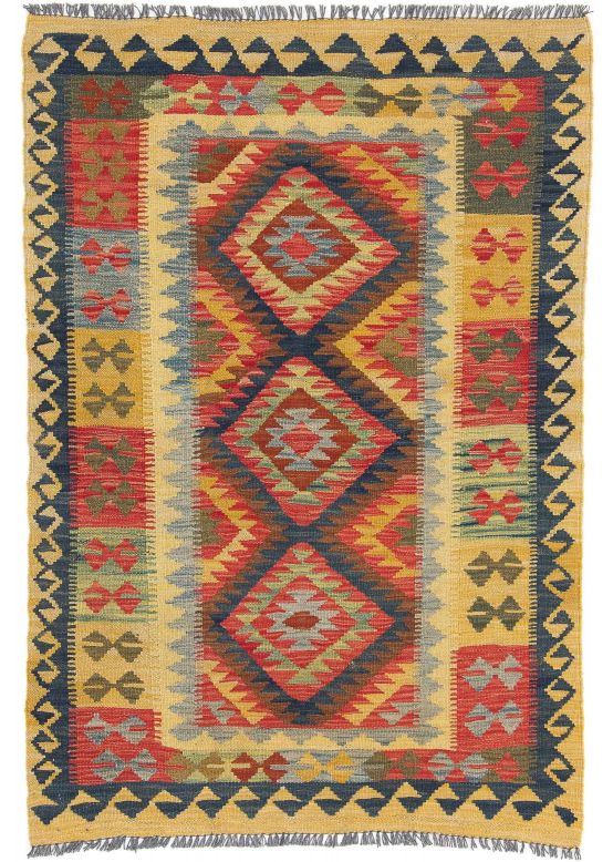 Flachgewebeteppich Kelim Afghan