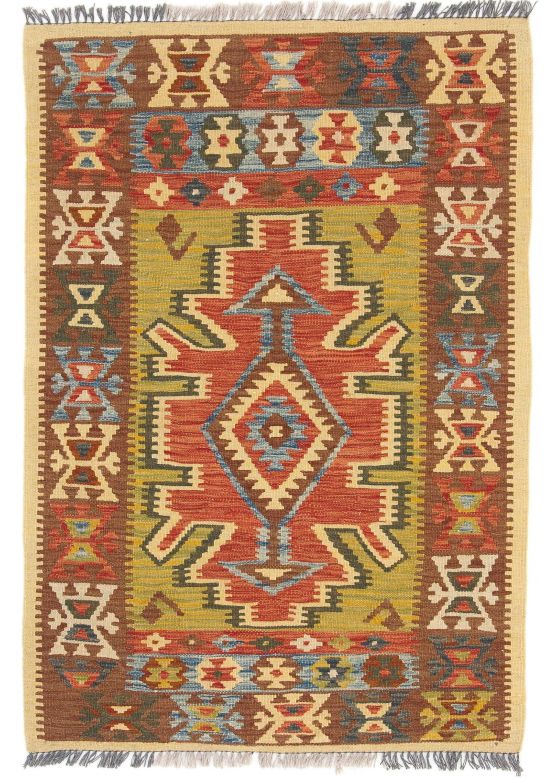 Flachgewebeteppich Kelim Afghan