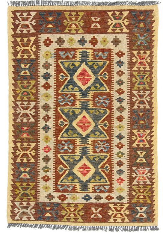 Flachgewebeteppich Kelim Afghan