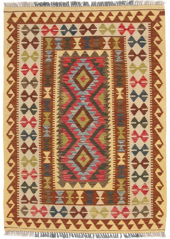 Flachgewebeteppich Kelim Afghan