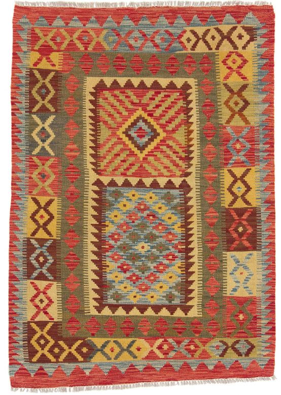 Flachgewebeteppich Kelim Afghan