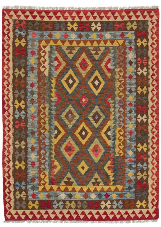 Flachgewebeteppich Kelim Afghan