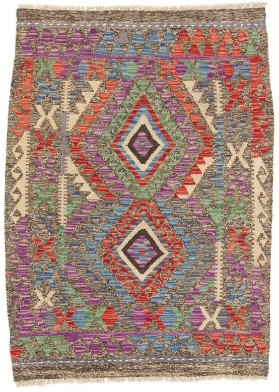 Flachgewebeteppich Kelim Afghan