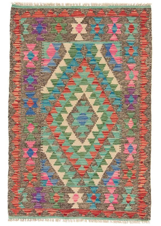 Flachgewebeteppich Kelim Afghan