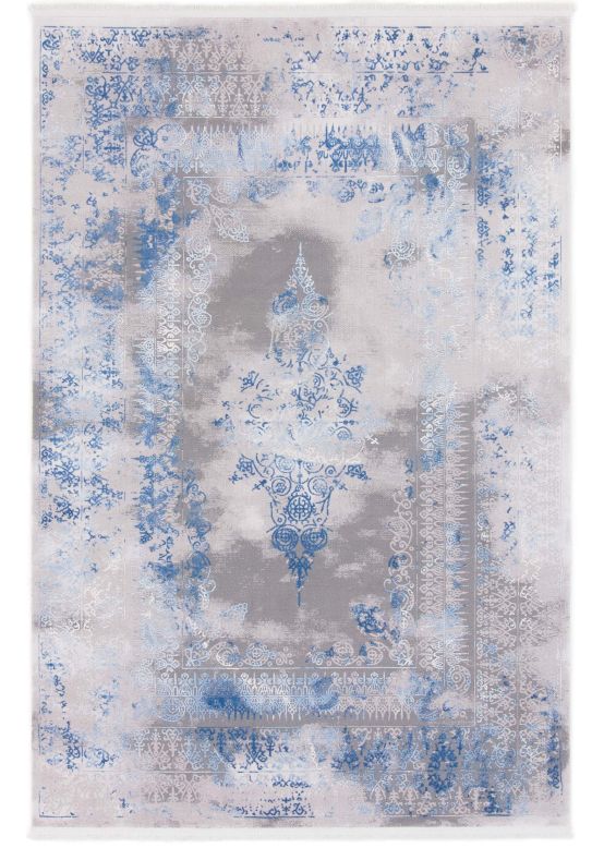 Vintage Teppich Florena Blau