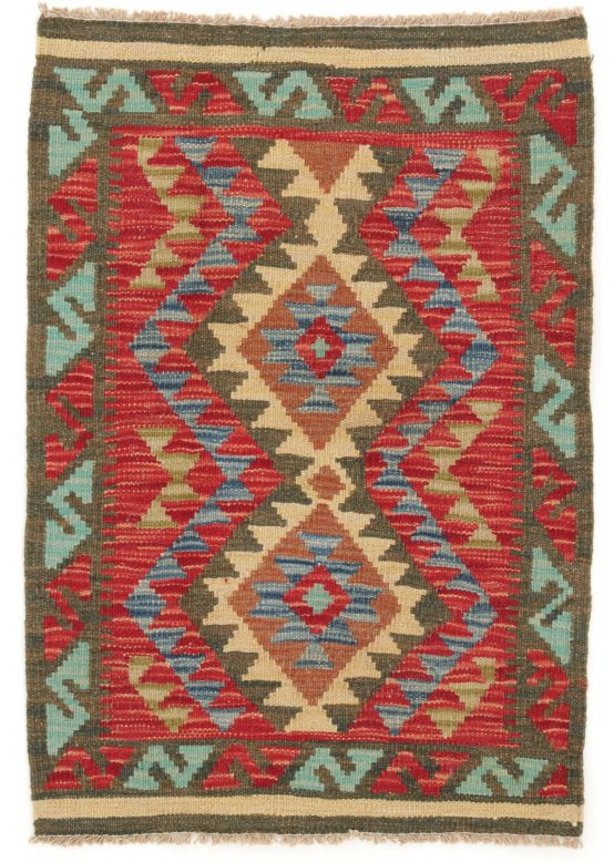 Flachgewebeteppich Kelim Afghan