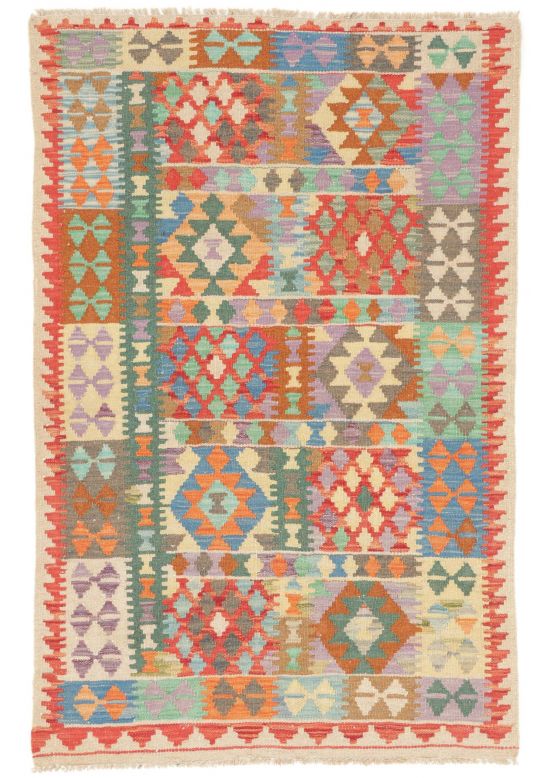 Flachgewebeteppich Kelim Afghan