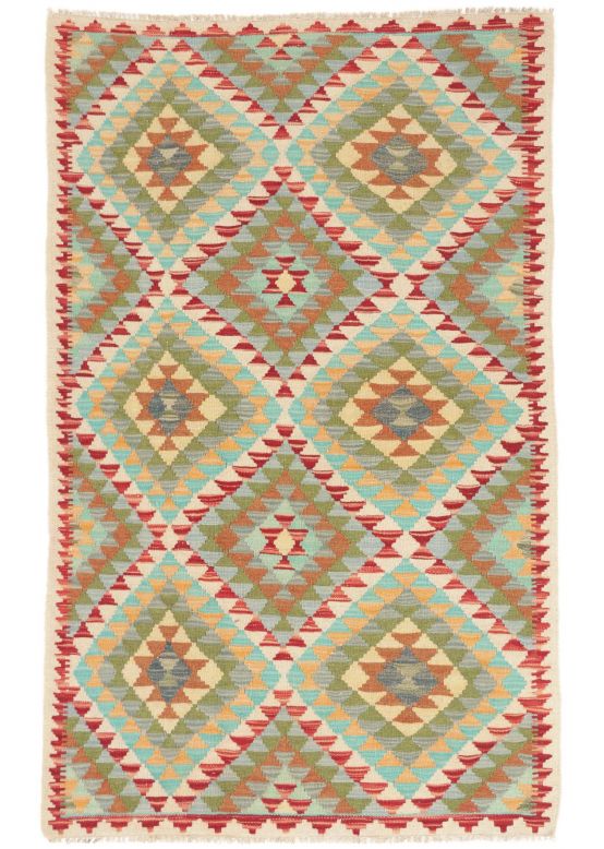 Flachgewebeteppich Kelim Afghan