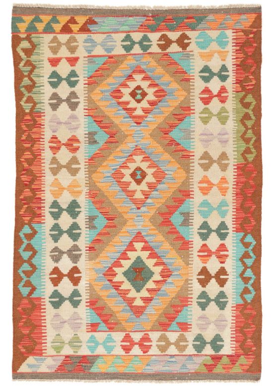 Flachgewebeteppich Kelim Afghan