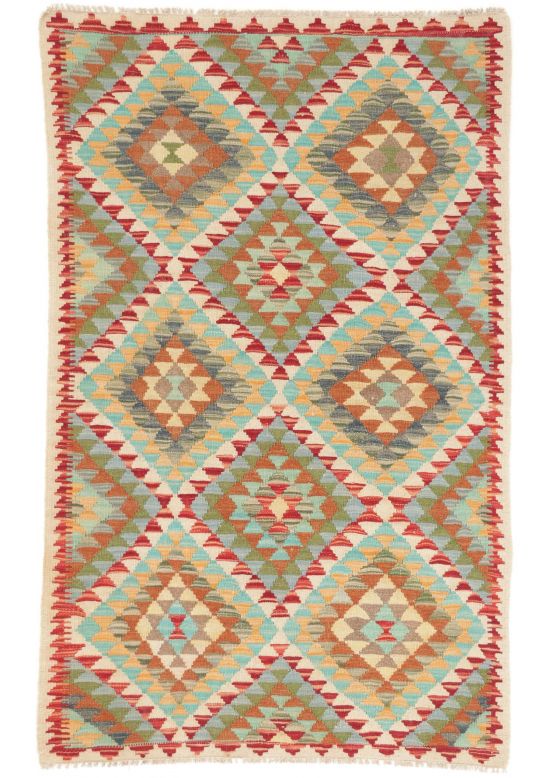 Flachgewebeteppich Kelim Afghan