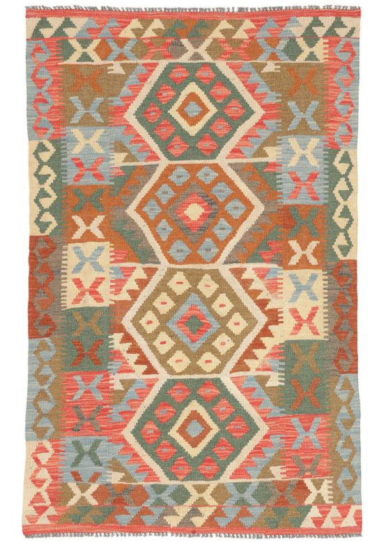 Flachgewebeteppich Kelim Afghan