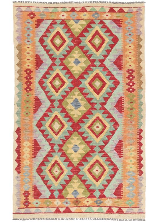 Flachgewebeteppich Kelim Afghan