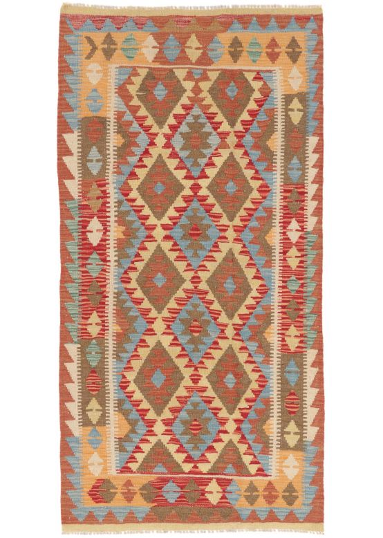Flachgewebeteppich Kelim Afghan