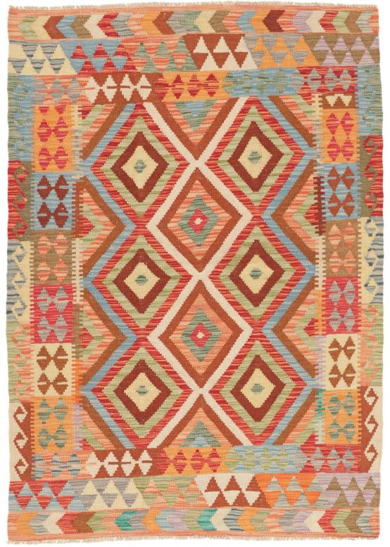 Flachgewebeteppich Kelim Afghan