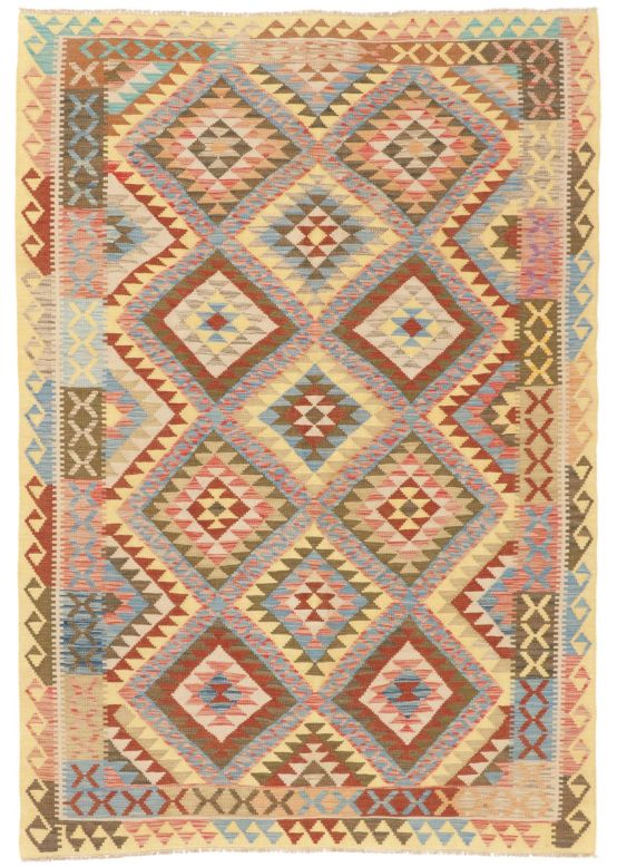 Flachgewebeteppich Kelim Afghan