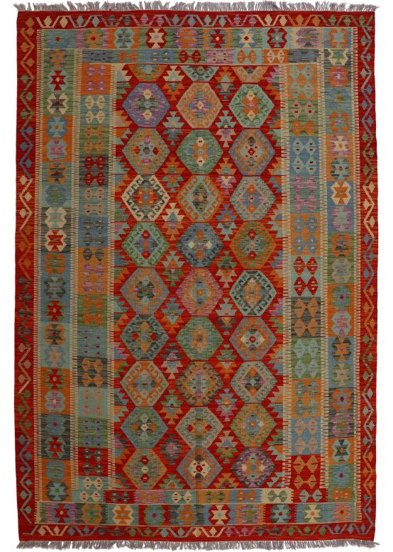 Flachgewebeteppich Kelim Afghan