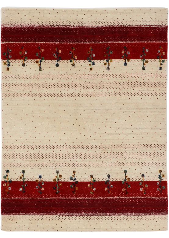 Wollteppich Loom Lori Rot